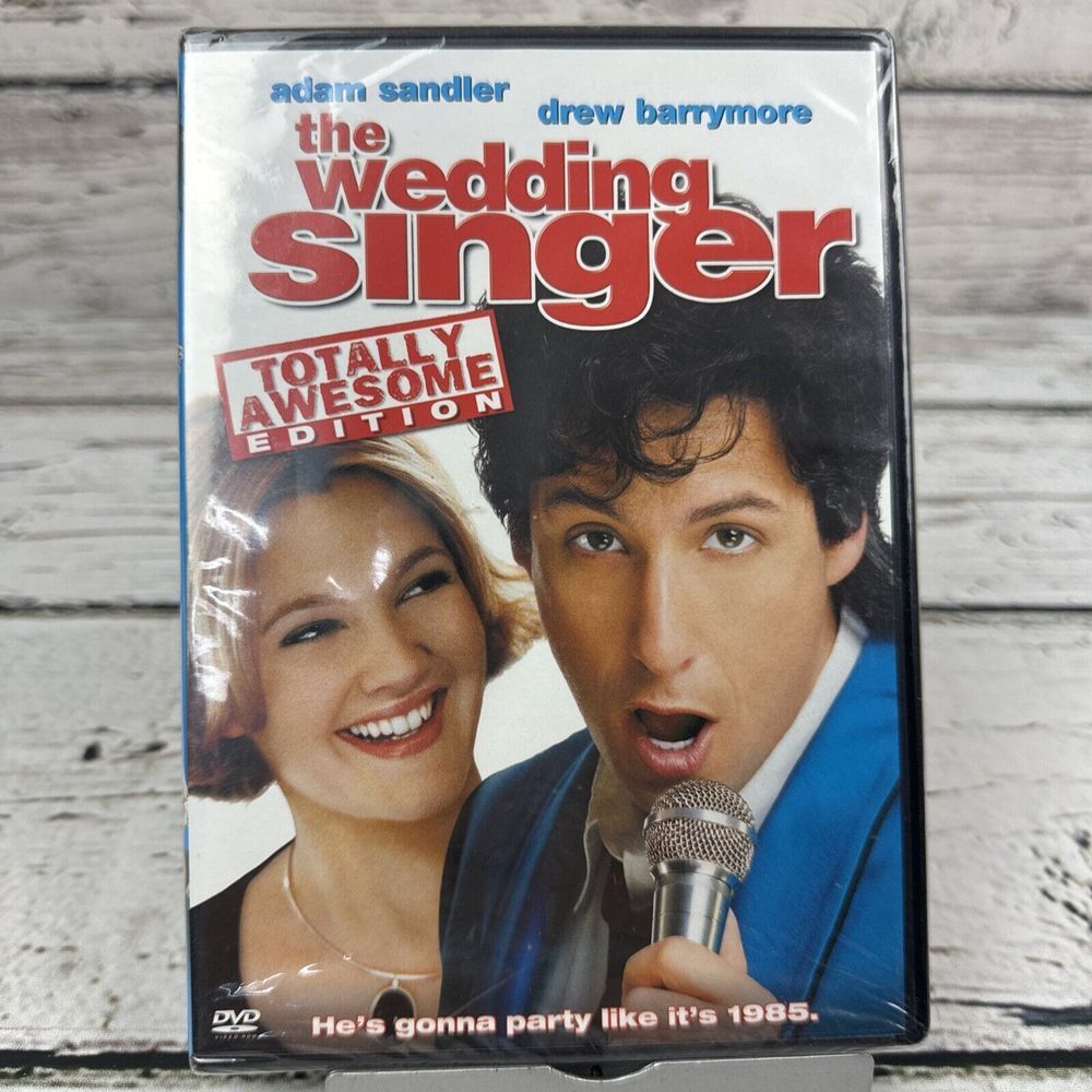 The Wedding Singer [1998 DVD] Adam Sandler Drew Barrymore Totally Awesome‎ Ed